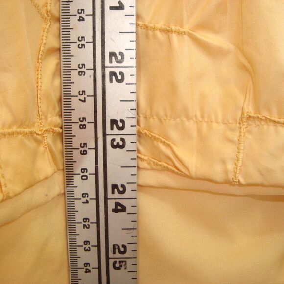 Zenergy by Chico's Lightweight Yellow Embroidered Zip Up Jacket Size 3 (XL) - Picture 8 of 8